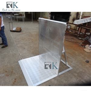 Barrières mobiles pliantes en aluminium de foule d'événement de barricades rétractables - Product Image 1