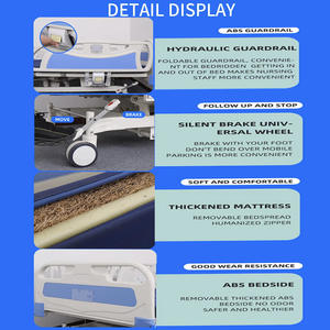 Alta calidad R & D queen size Electric 5 funciones <span class=keywords><strong>Hill</strong></span> <span class=keywords><strong>ROM</strong></span> 405 cama de hospital eléctrica para la venta - Product Image 4