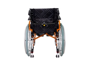 Silla de Ruedas Ligera de Aluminio con Respaldos Reclinables y Reposabrazos Ajustables en Altura y Reposapiés Abatibles - Product Image 5
