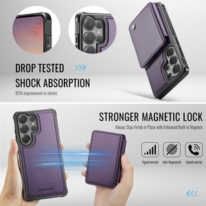 CaseMe Card Back Cover for <strong>Samsung</strong> S26 <strong>Ultra</strong> S25 S24 S23 S22 <strong>S21</strong> <strong>New</strong> Arrivals Fast Charging Wallet Cover Case - Product Image 3