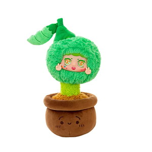 Schattige realistische potplant vinyl pluche pop Sunnysprout anime meerdere kleuren huisdecoratie speelgoed interessant feestdag cadeau <span class=keywords><strong>plot</strong></span> - Product Image 2