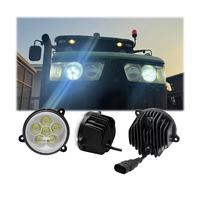 ECE R10 Tracteur LED Lampe de Travail LED Petit Phare Rond Insert pour John Deere Série AL206154 R