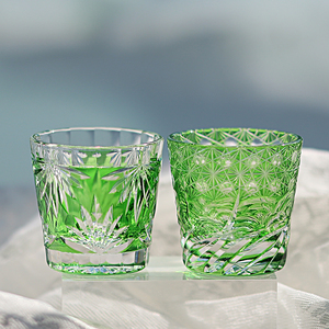 Style japonais 35 ml coupé à la main pour nettoyer le verre à liqueur vert pour whisky vodka, <span class=keywords><strong>tequila</strong></span> Soju Sake Guest Party Favors min Cup - Product Image 5