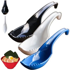 Cuchara 2 en 1 para Sopa de Ramen con Tenedor, Reutilizable, para Fideos Instantáneos y Dumplings, Uso Doméstico - Product Image 1