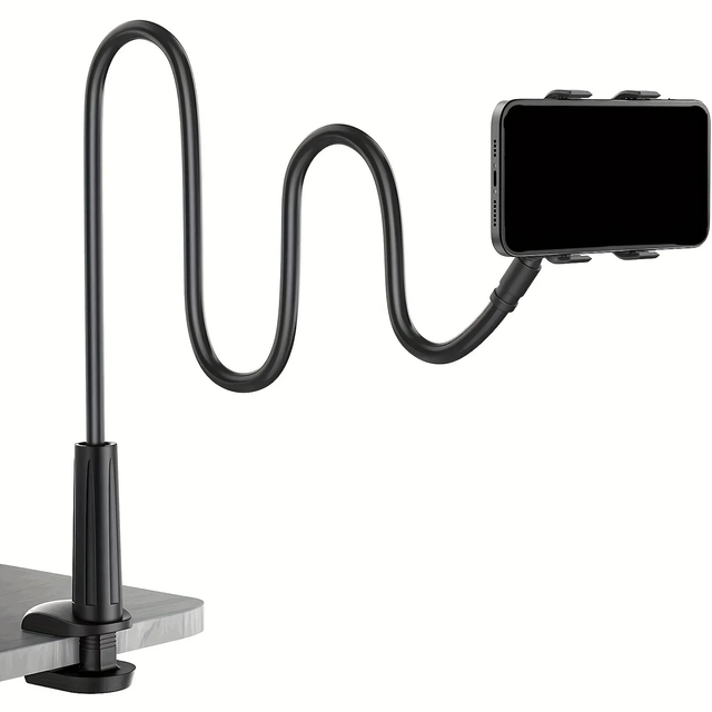 Flexible Long Arm Gooseneck Lazy Stand Adjustable Waterproof Anti-Slip Phone Desktop Tablet Stand Installation