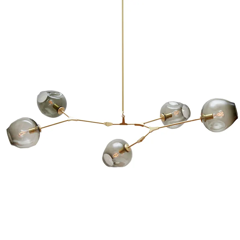 Contemporary modern lighting pendant lamp LED ceiling light chandelier glass light fixtures