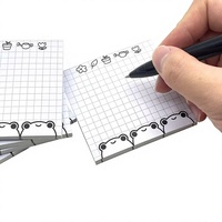 Bloc-notes autocollants réutilisables en forme personnalisée pour bureau