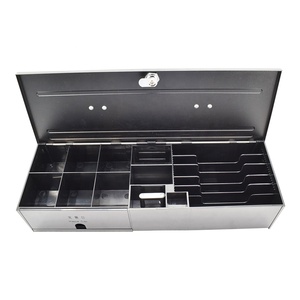 Tiroir-<span class=keywords><strong>caisse</strong></span> à charnière réglable avec interface RJ12, 8 compartiments à pièces, 6 compartiments à billets, modèle C170-B, 12V/24V, 3 positions - Product Image 2