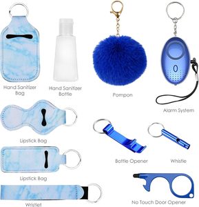 PUEZOKLY Kit portachiavi 10pack per ragazze con sirene personali Set <span class=keywords><strong>regalo</strong></span> <span class=keywords><strong>mamma</strong></span> donna - Product Image 5