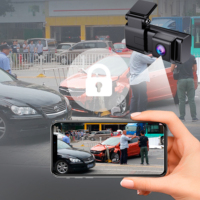 GPS 4K Coche DVR Black Box Coche WiFi Dash Cam 4K Amplio ángulo de visión Cámara GPS Black Box