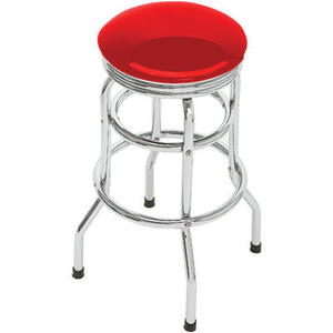 Venta caliente <span class=keywords><strong>Taburete</strong></span> de Bar giratorio de metal de diseño moderno con asiento de <span class=keywords><strong>banda</strong></span> cromada <span class=keywords><strong>Taburete</strong></span> de Bar cromado al por mayor - Product Image 3