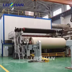Ligne de production de pâte à papier Machine de recyclage de papier usagé Machine à papier kraft à cannelures pour doublure d'essai de rouleau jumbo