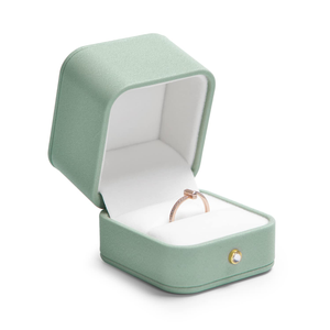 High End Cloth Jewelry Packaging <b>Box</b>, <b>Ring</b> <b>Box</b>, Bracelet Chain, Exquisite Velvet Jewelry <b>Box</b> Wholesale - Product Image 1