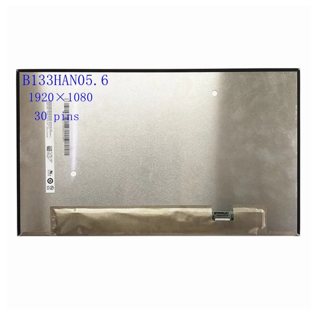 B133HAN05.6 IPS Edp 40pin 13.3" Inch Laptop LCD Screen Panel  FHD 1920*1080 Replacement
