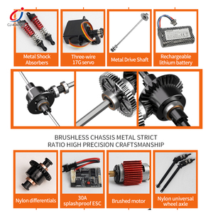 Xe điều khiển từ xa Chengji <span class=keywords><strong>Rc</strong></span> địa hình mô hình xe hơi <span class=keywords><strong>1</strong></span>:<span class=keywords><strong>16</strong></span> 4WD không chổi than tỷ lệ đầy đủ xe đua tốc độ cao - Product Image 5