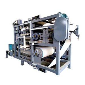 Alto eficaz separación de líquidos y sólidos prensa de correa de filtros para agua limpia