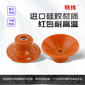 Ventosa de Vacío Industrial de Doble Capa Resistente a Altas Temperaturas con una Boquilla de Succión de Esponja que No Deja Marcas - Product Image 4