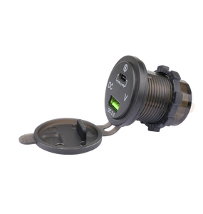 Bộ Sạc PD 18W Ổ Cắm USB C Cổng Kép 12V 24V QC3.0 18W Cho Ô Tô - Product Image 2