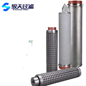 Resistenza ad alta temperatura Backwashable 10 Um in acciaio inox 316L cartuccia filtri per filtrazione a vapore - Product Image 6