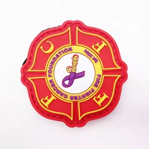 Pure Bespoke Manufacturing Plant Tailor Made 2D Soft Rubber Polyvinyl Chloride Hook And Loop Label pvc patch - Product Image 1