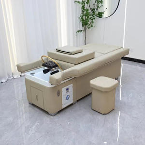 Jincheng Salon Elektrische Rückenlehne Heben Shampoo Bett Thailand Massage Kopf Spa Pediküre Shampoo Stuhl - Product Image 1