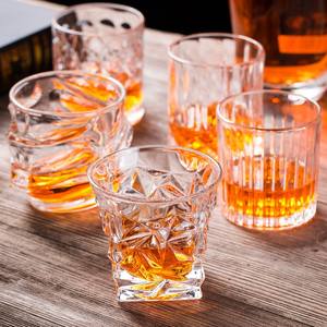 Ensemble de verres à <span class=keywords><strong>whisky</strong></span> à l'ancienne Crystal <span class=keywords><strong>Whisky</strong></span> Rock Design Verre pour bar - Product Image 1