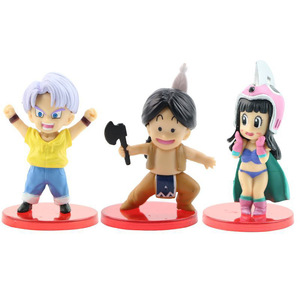 Figuras de Dragon <span class=keywords><strong>Ball</strong></span>, 13 Modelos, Goku, Gohan, Goten, Majin Buu, Chichi, Bulma, Vegeta, Trunks de la Infancia, para Exhibición - Product Image 2