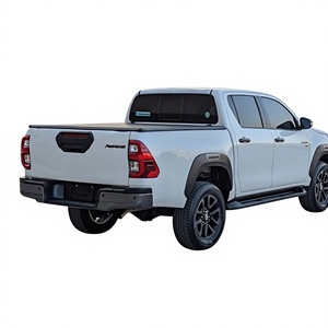 Pick-up double cabine 4x4 utilitaire Hilux Diesel Turbo automatique blanc d'occasion 2022, sièges en tissu, jantes en alliage d'aluminium R18, conduite à droite - Product Image 1