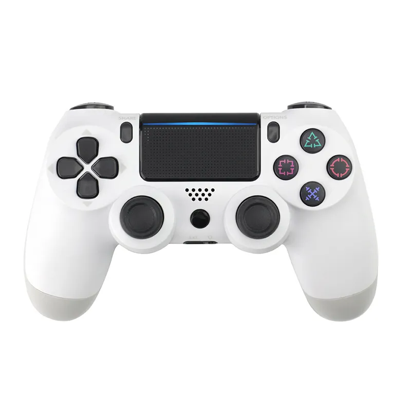 Contrôleur de jeu sans fil BT P4 compatible avec P4/P3/PC/Android/Smart TV Box Console Gamepad Video Game Joystick Buttons