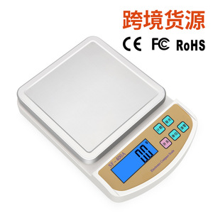 Balance de cuisine numérique Sf 400a, capacité de 10kg, précision de 0.1g, balance électronique compacte pour peser le thé, les herbes et les aliments - Product Image 3