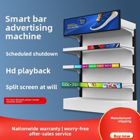 Kiosco Publicitario LCD de Alta Definición de Doble Pantalla para Montaje en Pared, 300cdm de Brillo, para Centros Comerciales, Estantes de Supermercados y Espacios Públicos