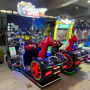Simulador de carreras de arcade de doble pantalla <span class=keywords><strong>Furious</strong></span> Speed DX Máquina de videojuegos que funciona con monedas de cuatro pantallas PARA 2 JUGADORES - Product Image 2