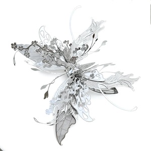 प्रकृति से प्रेरित 3 डी धातु तितली विंग एनाटॉमी मॉडल किट के साथ 51 ~ 100 टुकड़े परिशुद्धता मूर्तिकला - Product Image 1