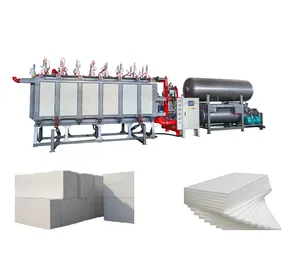 multi function EPS Foam Insulation Block Making Machine EPS Polystyrene Concrete Block Molding Machine EPS Block Production Line