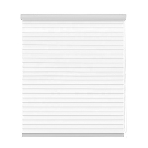 Stores enrouleurs motorisés intelligents Shangri-La à 3 couches, sans fil, filtrants la lumière, rechargeables par énergie <span class=keywords><strong>solaire</strong></span>, compatibles Zigbee - Product Image 6