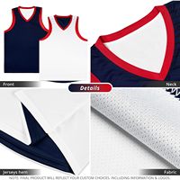  Camiseta de Baloncesto Reversible para Hombre, Cuello en V, Sin Mangas, Absorbe la Humedad, Uniforme de Práctica para Equipo