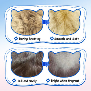 SADOER <span class=keywords><strong>Huile</strong></span> Essentielle Nourrissante pour Animaux de Compagnie Effet Brillance 30ml Chat Chien Amélioration de l'Image Parfumée Lumineuse Commerce International - Product Image 4