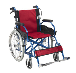 手動輸送車椅子リハビリテーションアルミ折りたたみ式アルミ折りたたみ式 - Product Image 3