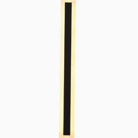 Lampe murale linéaire en acrylique IP65 étanche pour jardin, lampes solaires pour allées, éclairage LED extérieur étanche