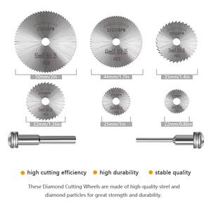 Disco de Sierra de Acero, Mini Cuchillas de Corte, Discos de Sierra Rotatorios para Taladros <span class=keywords><strong>Dremel</strong></span>, Herramientas Rotatorias - Product Image 2