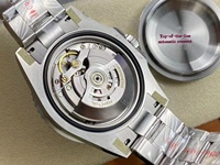 Montre sportive de haute qualité pour homme, mouvement mécanique tendance 3235 2813 8215, résistante à l'eau 30 bars, acier inoxydable lumineux
