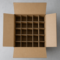 Scatola in Cartone Ondulato Ecologica Riciclabile Scatola di Spedizione in Cartone Kraft Personalizzabile Imballaggio Compostabile Vendita all'Ingrosso