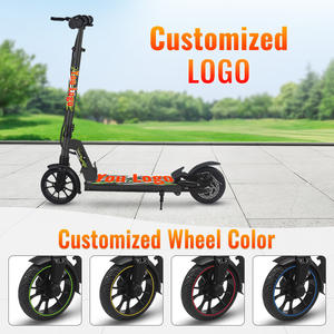 180W <span class=keywords><strong>24V</strong></span> Logo personnalisé Alliage d'aluminium Monopatin Pliable Suspension avant 10km Gamme Scooter électrique <span class=keywords><strong>Batterie</strong></span> Meilleure vente - Product Image 6