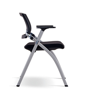 Mobilier de bureau commercial Vente en gros Fauteuil en maille Chaise de salle de réunion empilable Chaises de conférence pliantes"