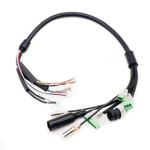 Ligne de sécurité personnalisée caméra de vidéosurveillance IP fils électriques pour connecteur de faisceau RJ45 shenzhen faisceau de câbles ATV DC câble de prise CCTV