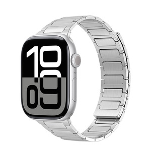 Eraysun regolabile Unisex per <span class=keywords><strong>Apple</strong></span> <span class=keywords><strong>Ultra</strong></span> 2 3 49mm cinturino per orologio Full Titanium lusso classico leggero Skin-friendly cinturini per orologi - Product Image 2
