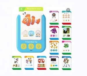 240 parole di vista Flash card per bambini Montessori autismo terapia sensoriale giocattoli educativi di logopedia età 1-5 anni regalo ragazzi ragazze - Product Image 6