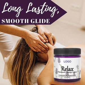 Loción de Masaje Terapéutico Relajante para Todo el Cuerpo de Marca Privada, Crema de <span class=keywords><strong>Aceite</strong></span> Esencial de Lavanda y Menta Pura Enriquecida con Ingredientes Totalmente Naturales - Product Image 2
