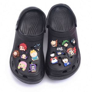 1pcs Charms de chaussures de manga japonais Hot Anime <span class=keywords><strong>My</strong></span> <span class=keywords><strong>Hero</strong></span> <span class=keywords><strong>Academia</strong></span> PVC Shoe Accessories Decoration Fit shoe charms Party Kids Gifts - Product Image 2