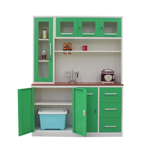 <span class=keywords><strong>Meuble</strong></span> <span class=keywords><strong>de</strong></span> <span class=keywords><strong>rangement</strong></span> polyvalent en métal pour cuisine et buanderie – Solution économique pour la maison - Product Image 2